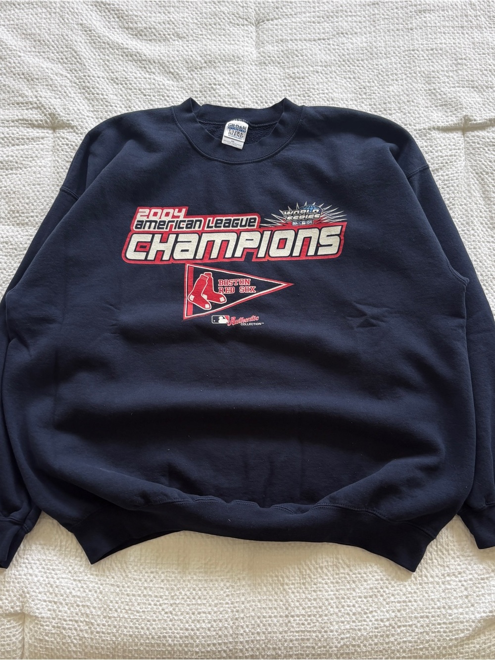 2004 Boston Red Sox Champions Crewneck